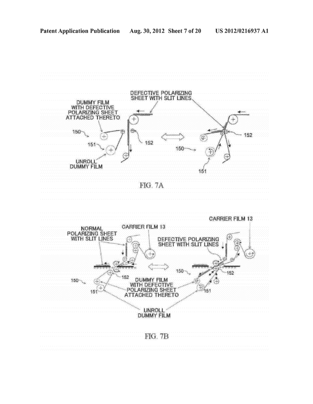 CONTINUOUS WEB OF OPTICAL FILM LAMINATE WITH PREDEFINED SLIT LINES, AND     METHOD AND SYSTEM FOR MANUFACTURING THE SAME - diagram, schematic, and image 08