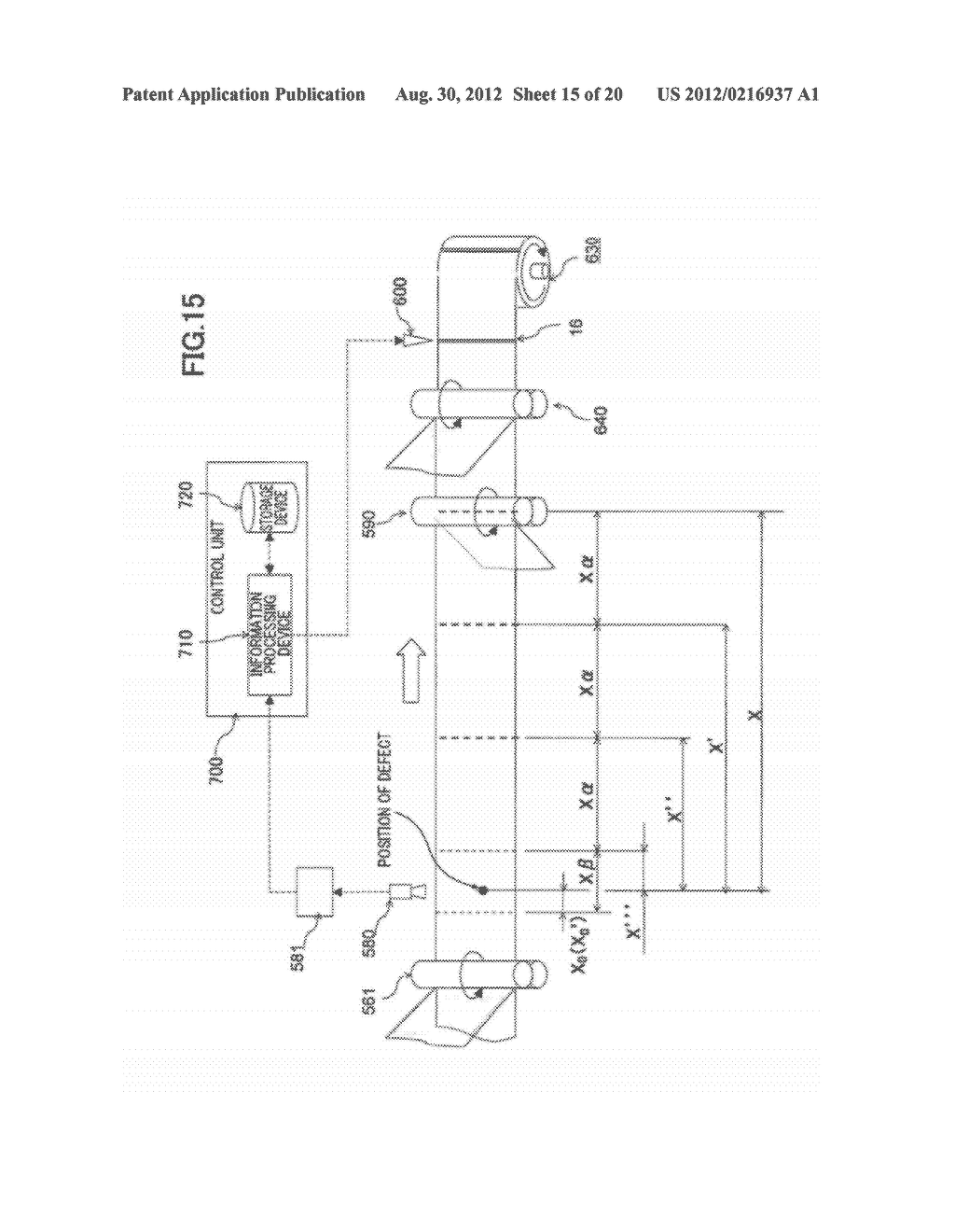 CONTINUOUS WEB OF OPTICAL FILM LAMINATE WITH PREDEFINED SLIT LINES, AND     METHOD AND SYSTEM FOR MANUFACTURING THE SAME - diagram, schematic, and image 16