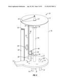 DRILLING RIG HAVING RIG OPERATION LOADS SUPPORTED ON PRESSURE CONTROL     EQUIPMENT diagram and image