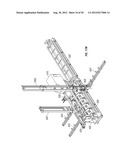 DRILLING RIG HAVING RIG OPERATION LOADS SUPPORTED ON PRESSURE CONTROL     EQUIPMENT diagram and image