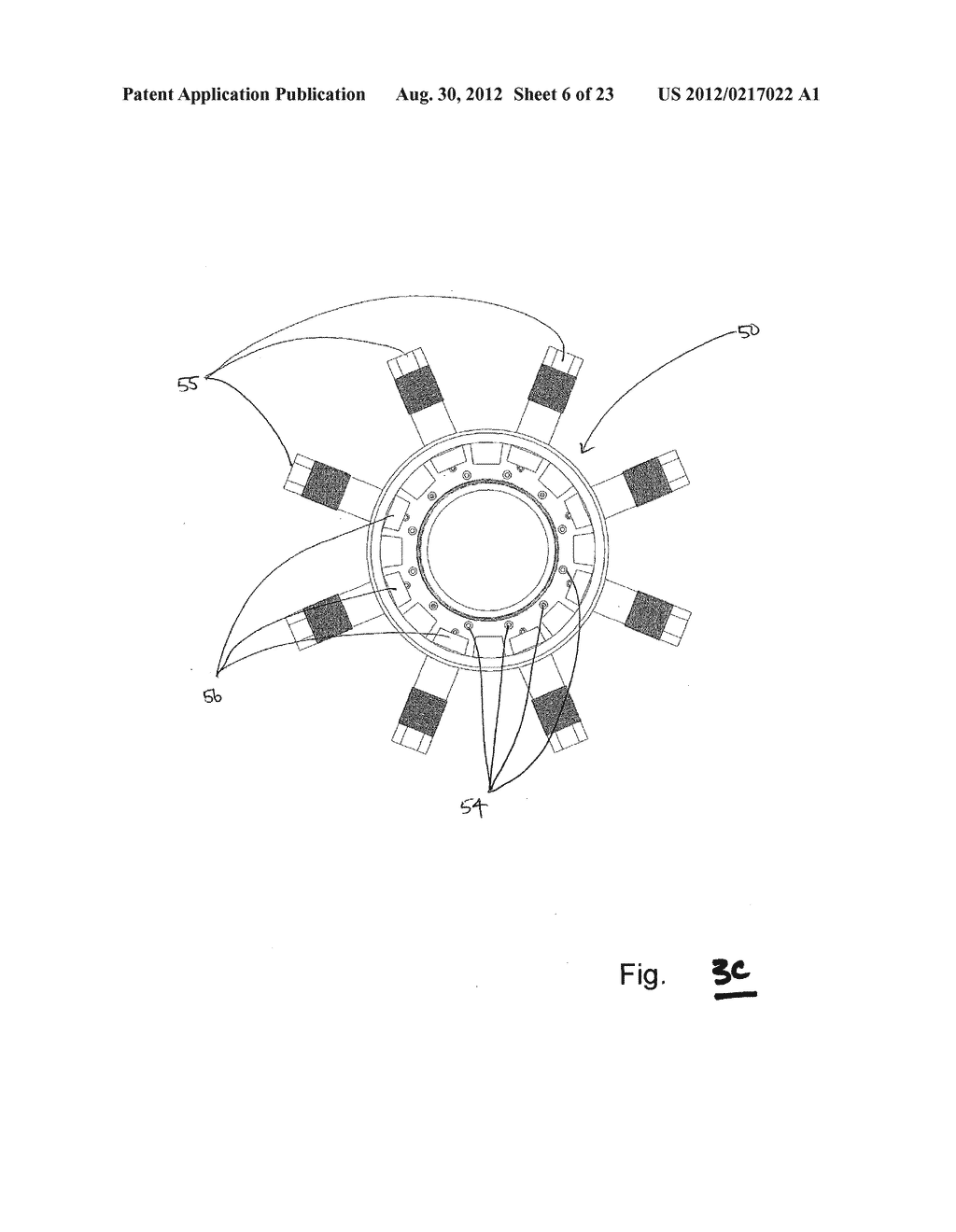 UNIVERSAL ROTATING FLOW HEAD HAVING A MODULAR LUBRICATED BEARING PACK - diagram, schematic, and image 07