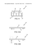 RETRACTABLE TABLE FOR LUGGAGE diagram and image