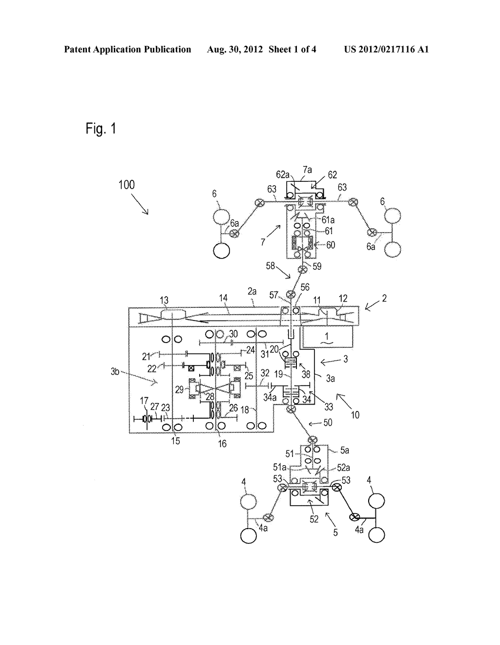 TRANSMISSION FOR MULTI-WHEEL DRIVE VEHICLE - diagram, schematic, and image 02