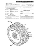 Corrugated strip for splined clutch housing and hub diagram and image