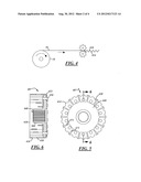 Corrugated strip for splined clutch housing and hub diagram and image