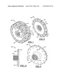 Corrugated strip for splined clutch housing and hub diagram and image