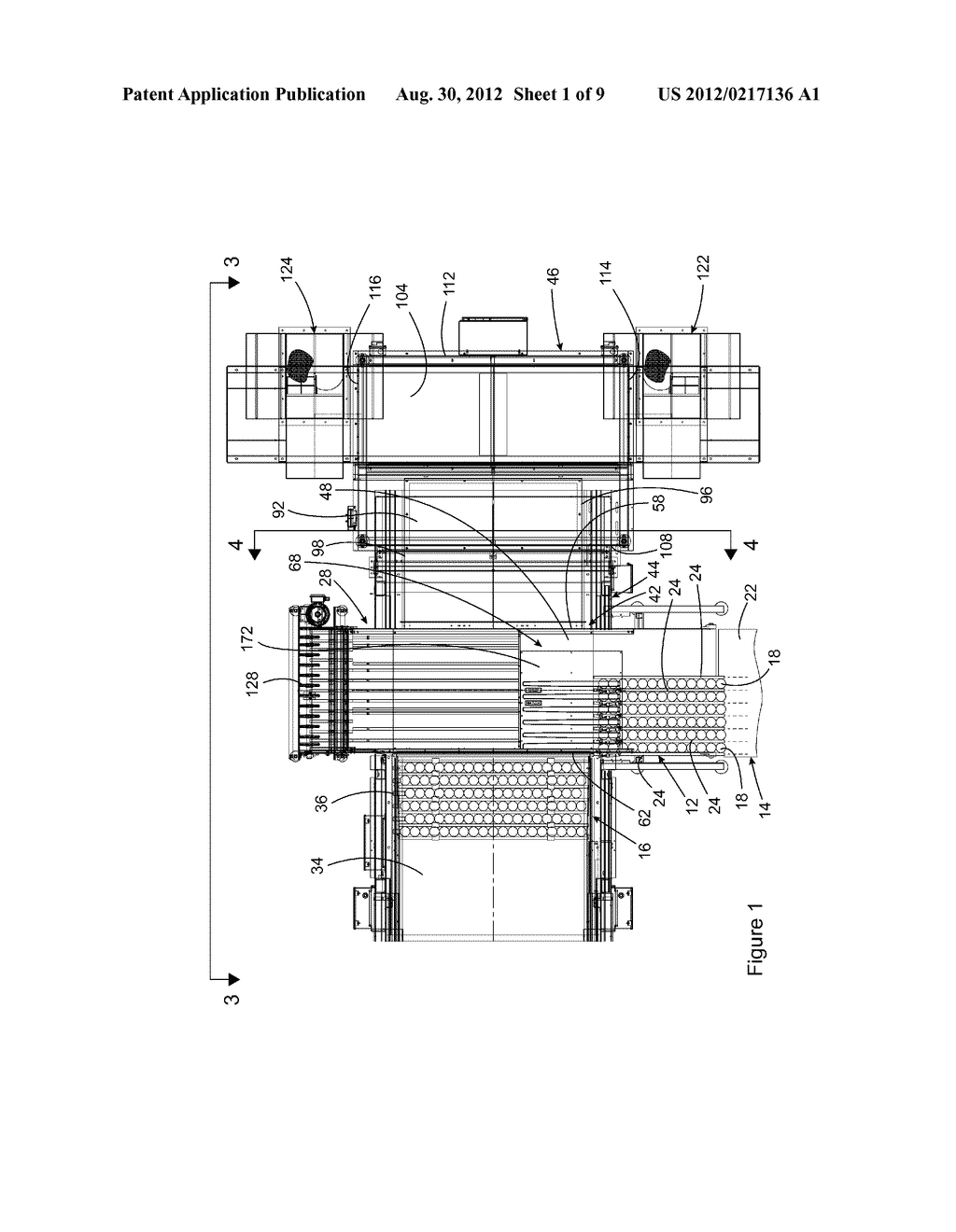 VACUUM CONVEYOR APPARATUS FOR STABILIZING MULTIPLE LANES OF OBJECTS     CONVEYED ON A CONVEYING SURFACE OF THE APPARATUS - diagram, schematic, and image 02