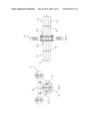 Conveyor System with Interchangeable Drive Tube Couplings diagram and image