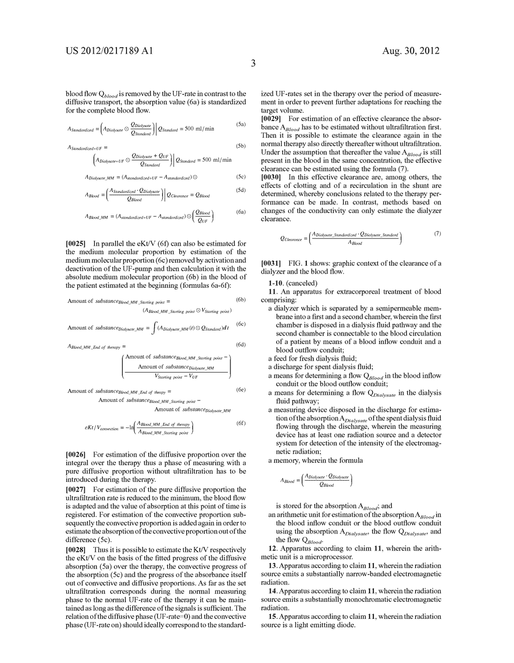 DEVICE FOR EXTRACORPOREAL BLOOD TREATMENT - diagram, schematic, and image 05