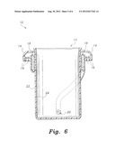 VENTED TRASH RECEPTACLE diagram and image