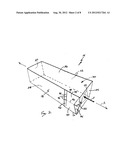 Product Dispensing Container and System with Pivoting Panel diagram and image