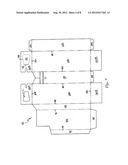 Product Dispensing Container and System with Pivoting Panel diagram and image