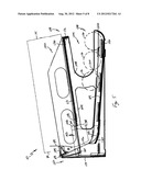 Product Dispensing Container and System with Pivoting Panel diagram and image