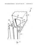 Product Dispensing Container and System with Pivoting Panel diagram and image