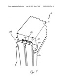 Product Dispensing Container and System with Pivoting Panel diagram and image