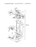 Automatic Locking SCBA Mounting Bracket Assembly diagram and image