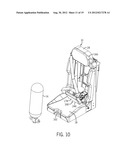 Automatic Locking SCBA Mounting Bracket Assembly diagram and image