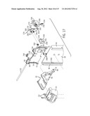 Automatic Locking SCBA Mounting Bracket Assembly diagram and image