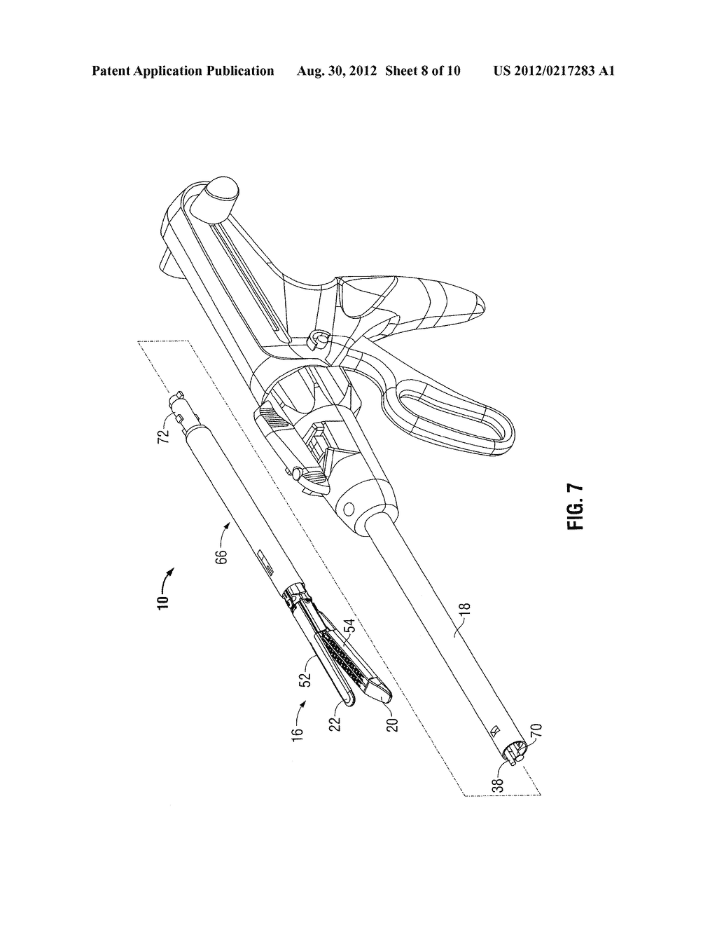 Surgical Stapling Apparatus With Clamping Assembly - diagram, schematic, and image 09