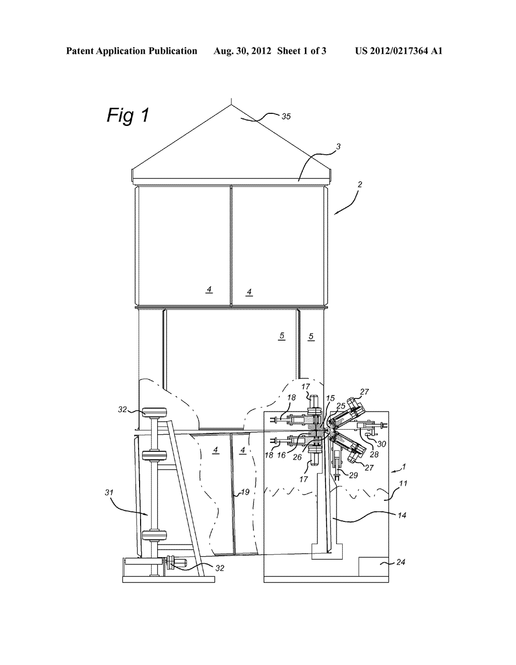 DEVICE AND METHOD FOR POSITIONING SHELL PARTS - diagram, schematic, and image 02