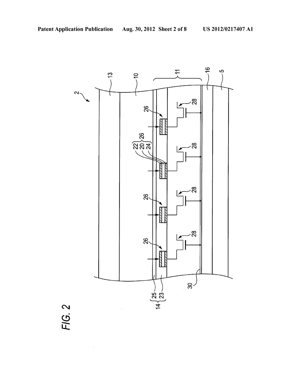 RADIOLOGICAL IMAGE DETECTION APPARATUS AND METHOD OF MANUFACTURING THE     SAME - diagram, schematic, and image 03