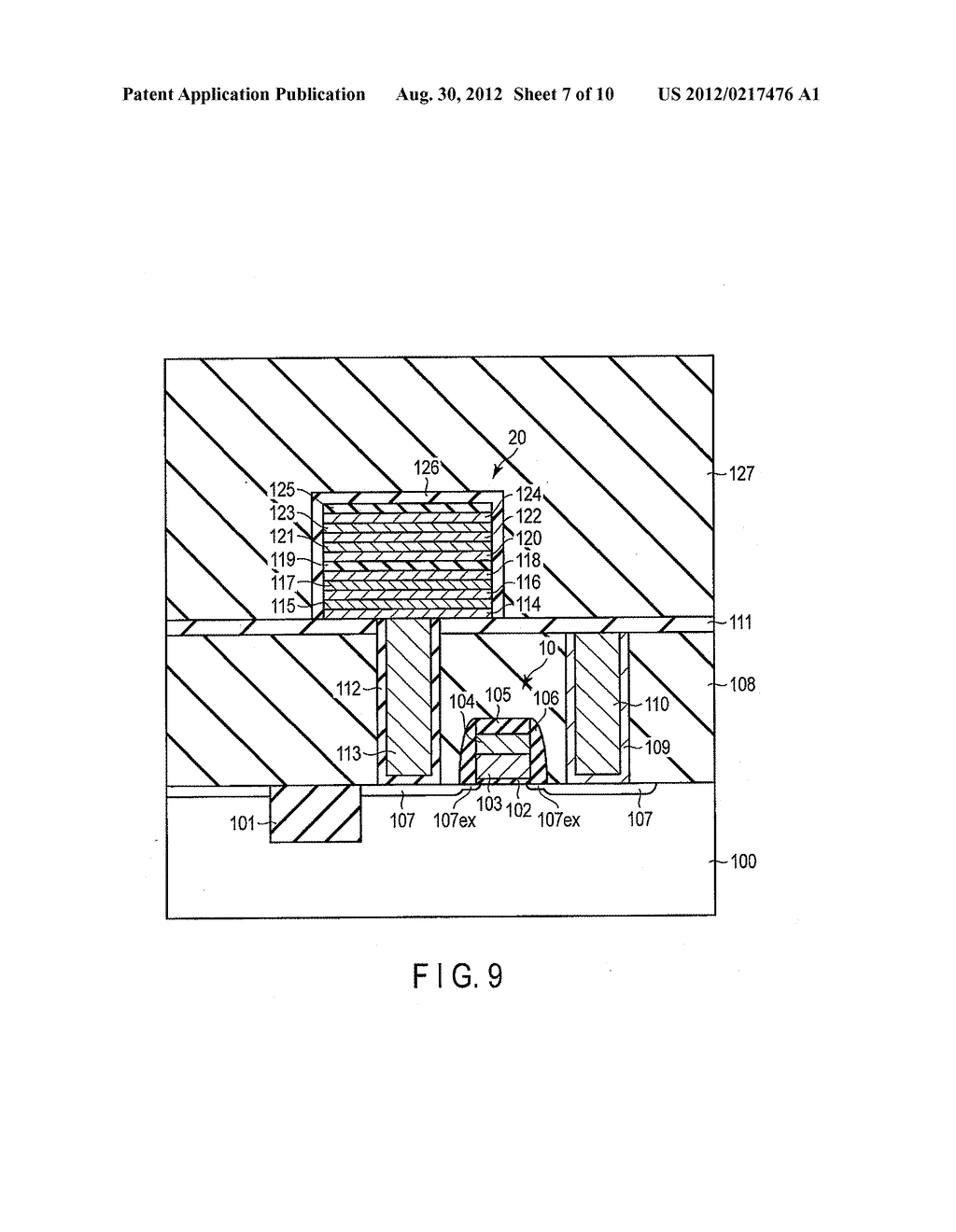SEMICONDUCTOR MEMORY DEVICE AND METHOD FOR MANUFACTURING THE SAME - diagram, schematic, and image 08