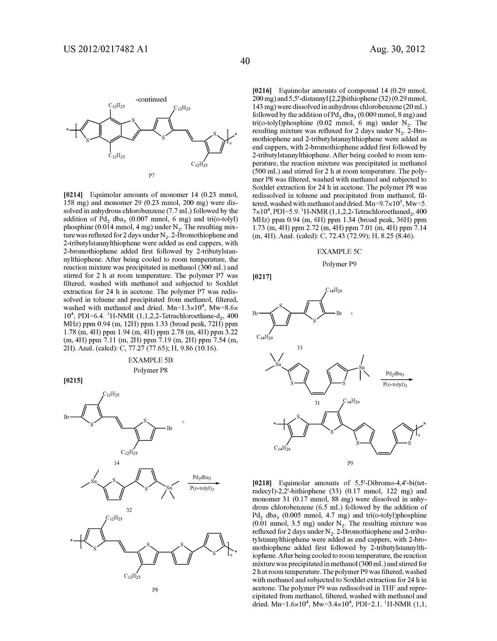 SEMICONDUCTOR MATERIALS PREPARED FROM DITHIENYLVINYLENE COPOLYMERS - diagram, schematic, and image 49