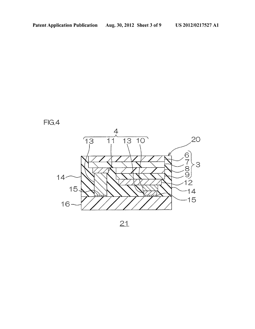 LIGHT-EMITTING DIODE ELEMENT AND LIGHT-EMITTING DIODE DEVICE - diagram, schematic, and image 04