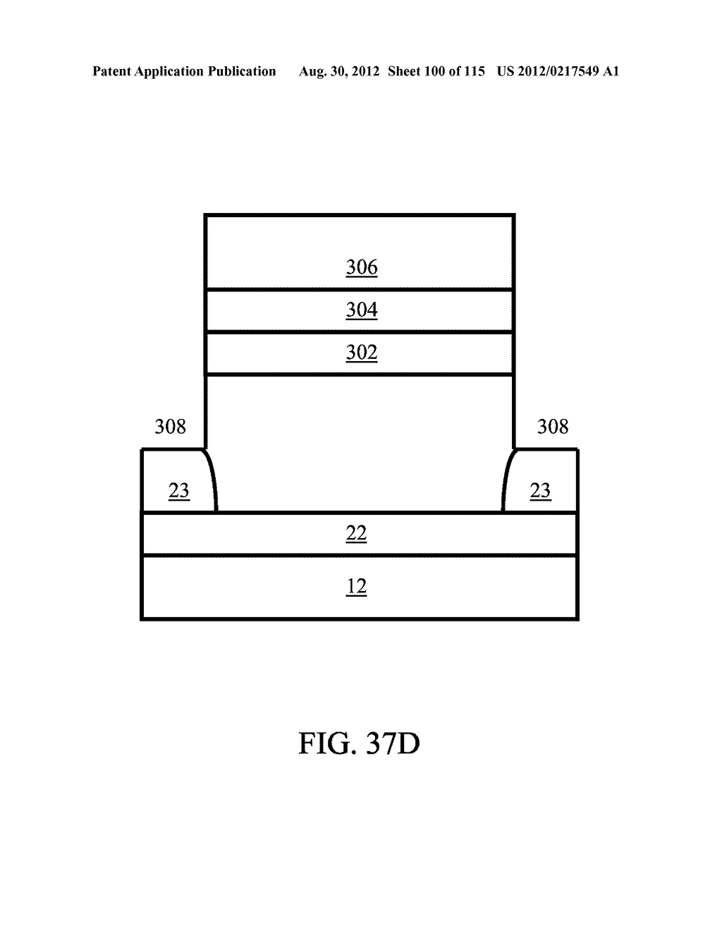 ASYMMETRIC SEMICONDUCTOR MEMORY DEVICE HAVING ELECTRICALLY FLOATING BODY     TRANSISTOR - diagram, schematic, and image 101