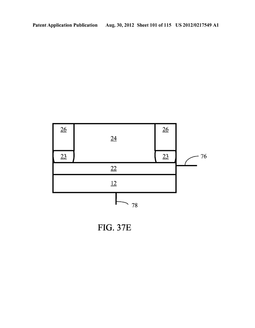 ASYMMETRIC SEMICONDUCTOR MEMORY DEVICE HAVING ELECTRICALLY FLOATING BODY     TRANSISTOR - diagram, schematic, and image 102