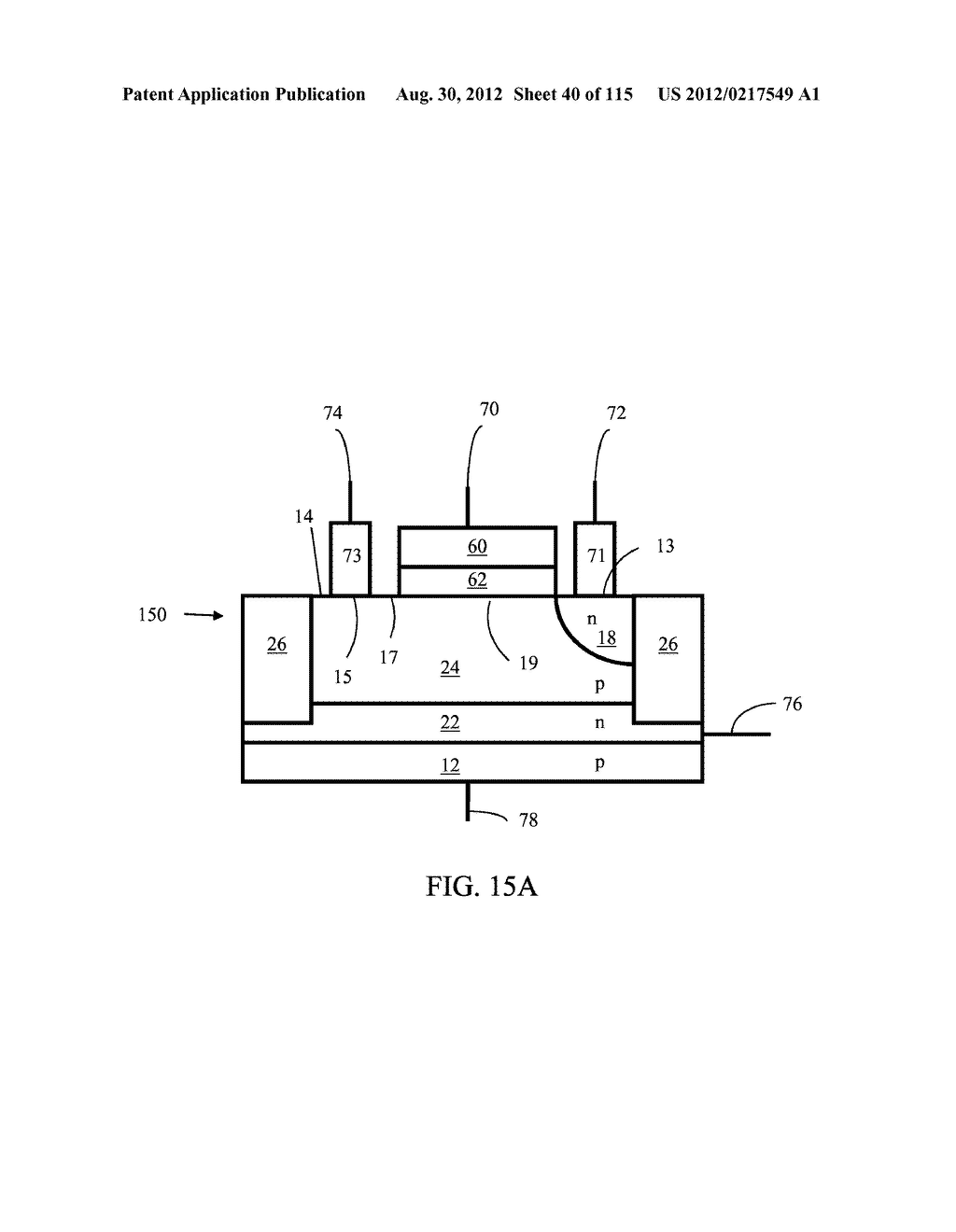 ASYMMETRIC SEMICONDUCTOR MEMORY DEVICE HAVING ELECTRICALLY FLOATING BODY     TRANSISTOR - diagram, schematic, and image 41