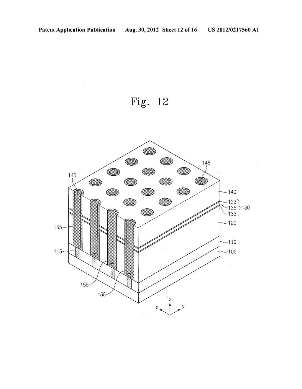 Semiconductor Memory Devices Including Support Patterns - diagram, schematic, and image 13