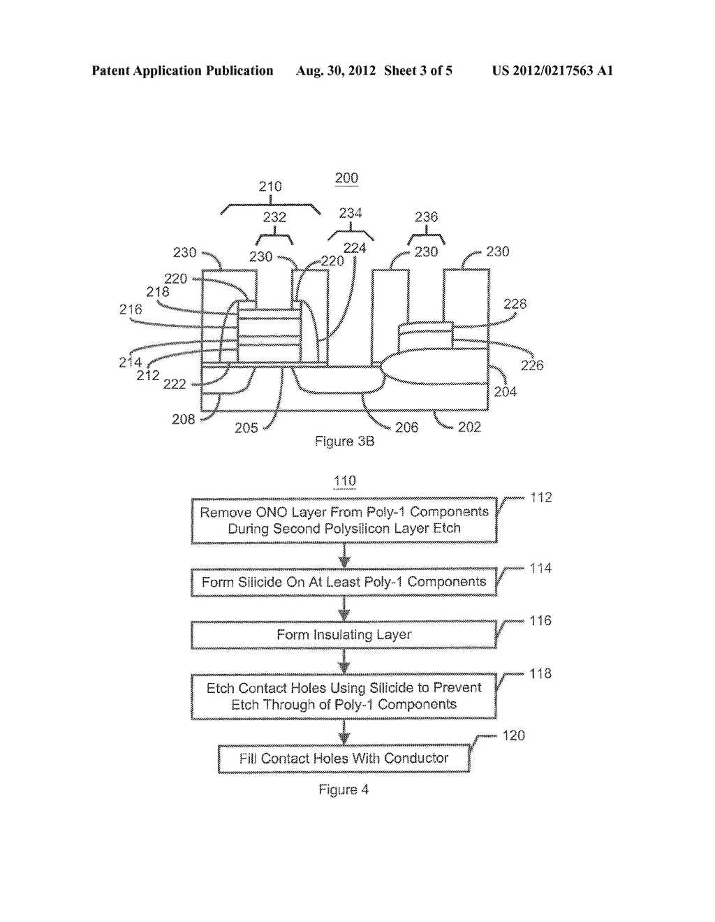 METHOD AND SYSTEM FOR PROVIDING CONTACT TO A FIRST POLYSILICON LAYER IN A     FLASH MEMORY DEVICE - diagram, schematic, and image 04