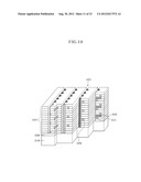 Flash Memory Device With an Array of Gate Columns Penetrating Through a     Cell Stack diagram and image