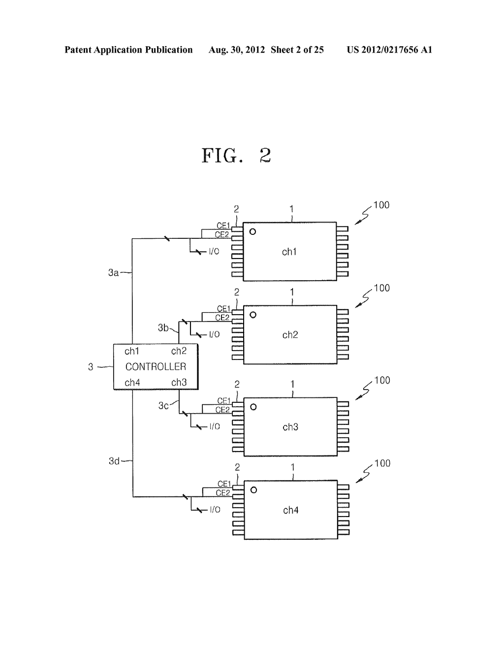 Semiconductor Package Including Multiple Chips And Separate Groups of     Leads - diagram, schematic, and image 03