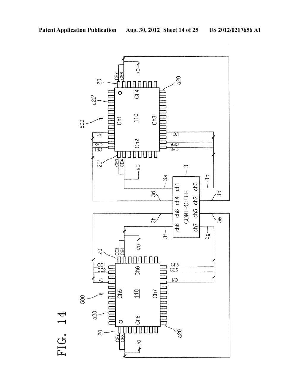 Semiconductor Package Including Multiple Chips And Separate Groups of     Leads - diagram, schematic, and image 15