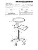 Medi-spa service cart diagram and image