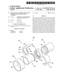 PIPE COUPLING ASSEMBLY WITH SLEEVE LOCKING TABS AND ASSOCIATED METHODS diagram and image