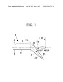 WIND TURBINE BLADE, WIND TURBINE GENERATOR WITH THE SAME, AND DESIGN     METHOD OF WIND TURBINE BLADE diagram and image