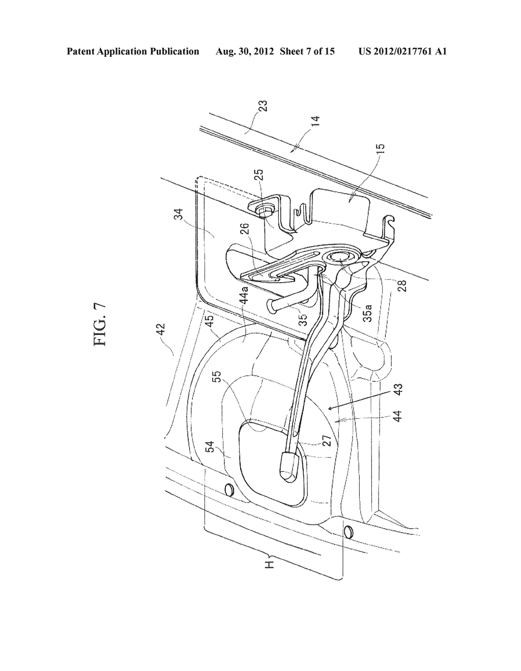 Front Body Structure for Vehicle - diagram, schematic, and image 08