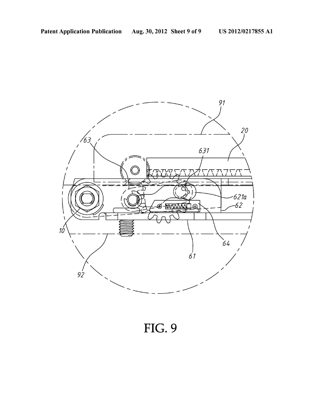 LIFTABLE SLIDE COVER MOUNTING STRUCTURE USING A SHEET METAL BRACKET     MECHANISM - diagram, schematic, and image 10