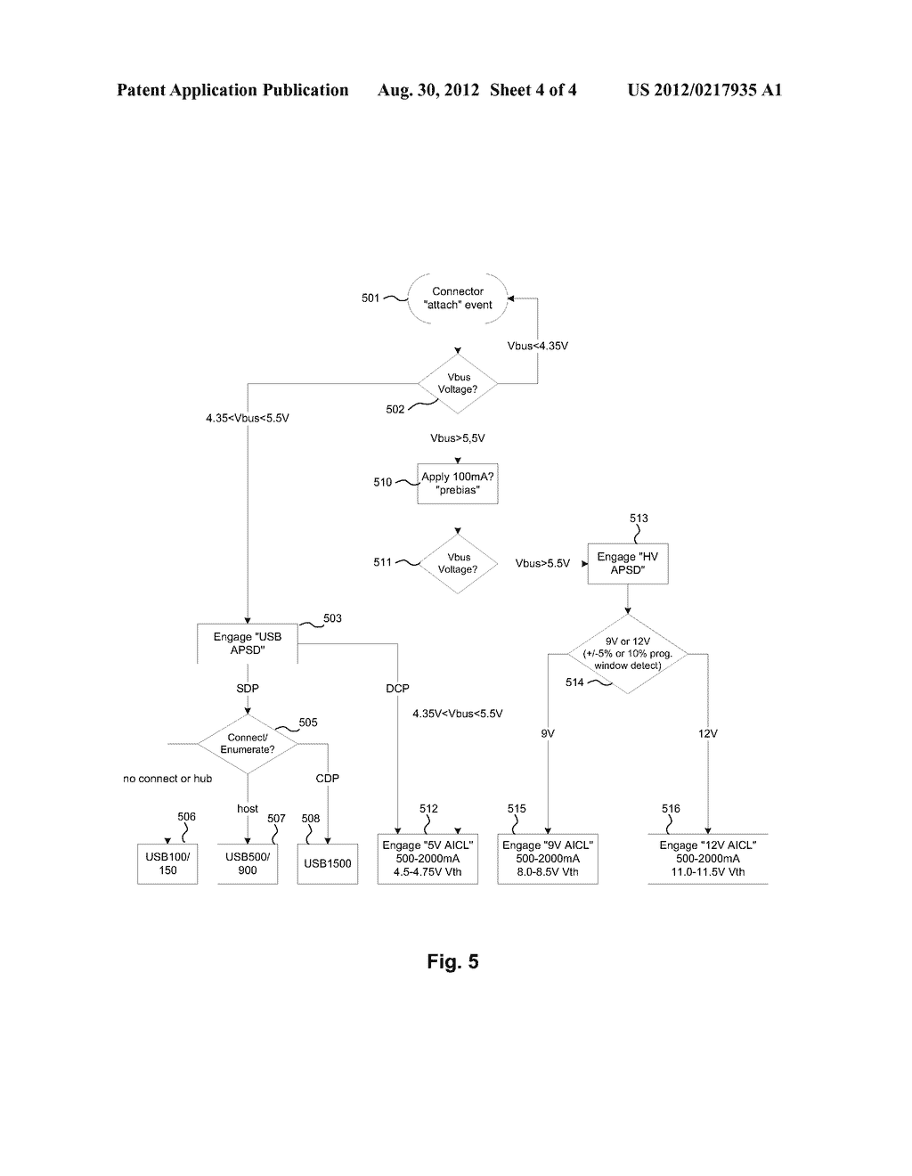 Circuits and Methods for Automatic Power Source Detection - diagram, schematic, and image 05