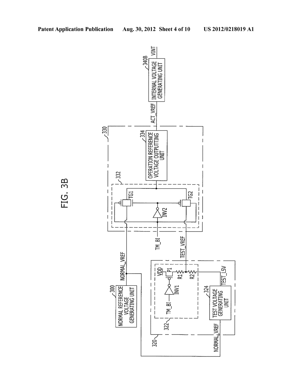 INTERNAL VOLTAGE GENERATING CIRCUIT AND TESTING METHOD OF INTEGRATED     CIRCUIT USING THE SAME - diagram, schematic, and image 05