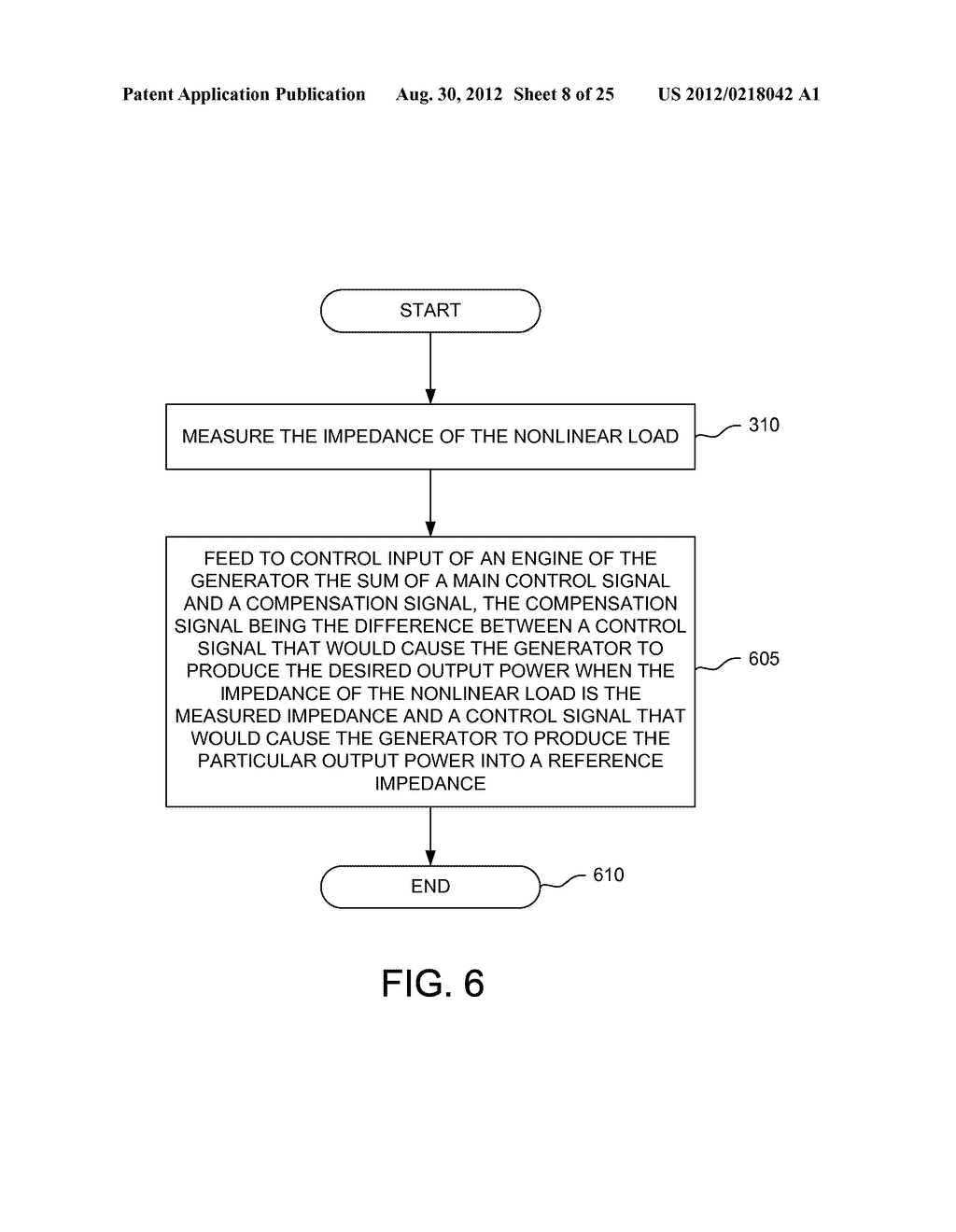 METHOD AND APPARATUS FOR MODIFYING THE SENSITIVITY OF AN ELECTRICAL     GENERATOR TO A NONLINEAR LOAD - diagram, schematic, and image 09