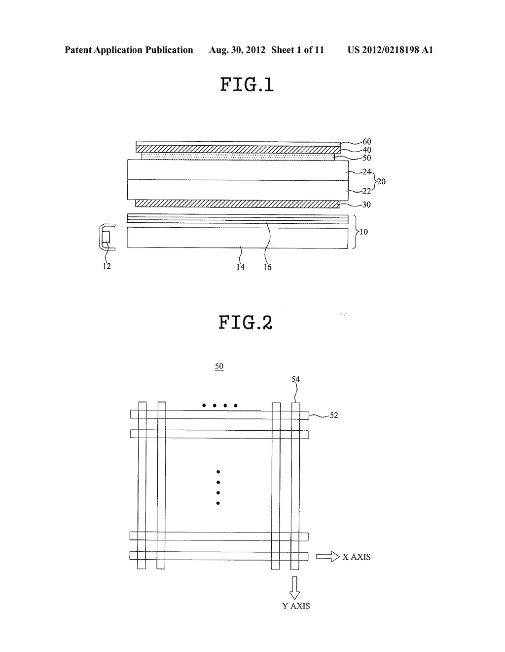 LIQUID CRYSTAL DISPLAY DEVICE COMPRISING TOUCH SCREEN - diagram, schematic, and image 02