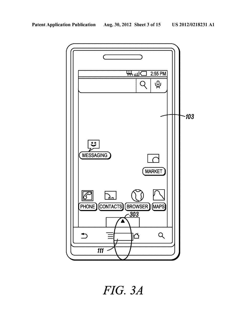 Electronic Device and Method for Calibration of a Touch Screen - diagram, schematic, and image 04