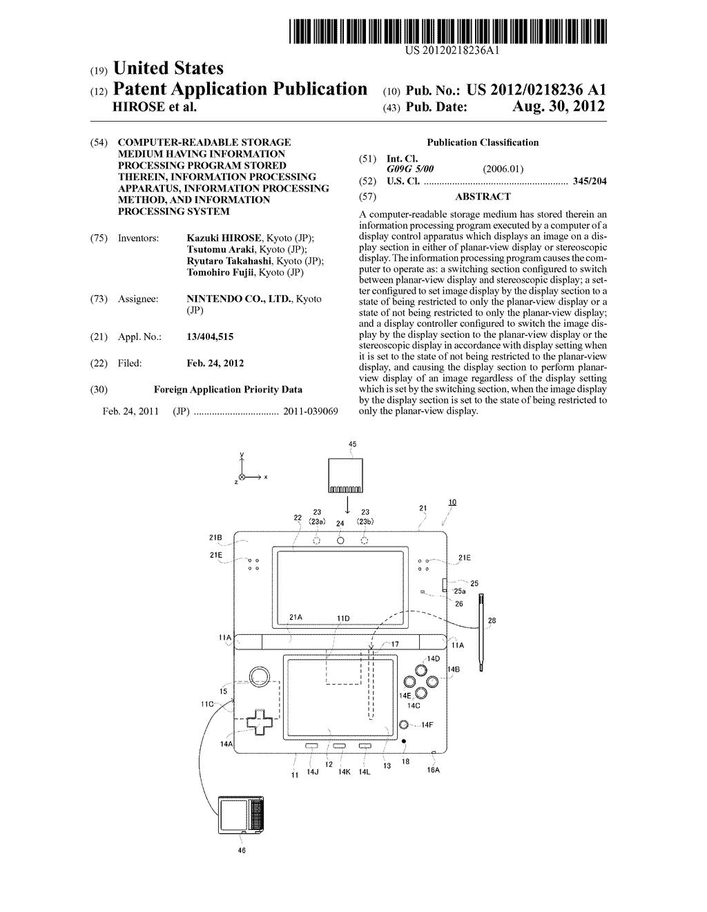 COMPUTER-READABLE STORAGE MEDIUM HAVING INFORMATION PROCESSING PROGRAM     STORED THEREIN, INFORMATION PROCESSING APPARATUS, INFORMATION PROCESSING     METHOD, AND INFORMATION PROCESSING SYSTEM - diagram, schematic, and image 01