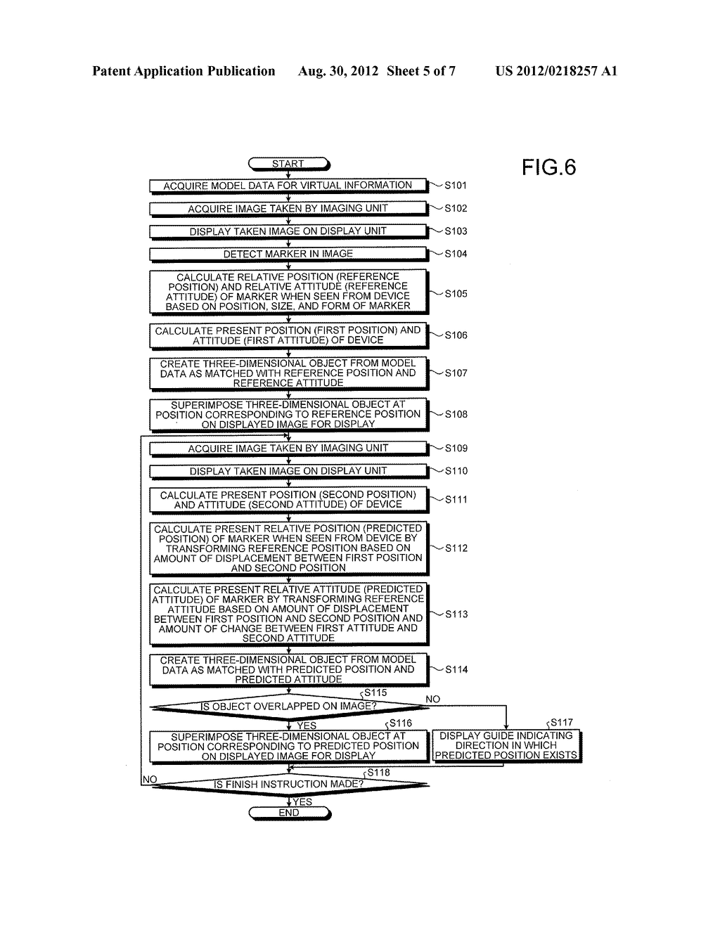 MOBILE ELECTRONIC DEVICE, VIRTUAL INFORMATION DISPLAY METHOD AND STORAGE     MEDIUM STORING VIRTUAL INFORMATION DISPLAY PROGRAM - diagram, schematic, and image 06