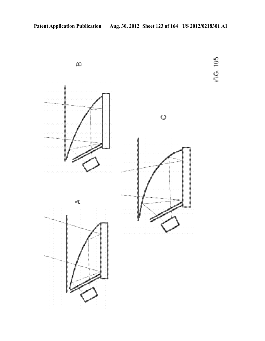 SEE-THROUGH DISPLAY WITH AN OPTICAL ASSEMBLY INCLUDING A WEDGE-SHAPED     ILLUMINATION SYSTEM - diagram, schematic, and image 124