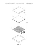 DISPLAY BACKLIGHT STRUCTURE CAPABLE OF ENHANCING COLOR SATURATION DEGREE     AND BRILLIANCE AND WHITE BALANCE diagram and image